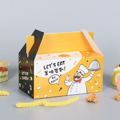 Su geçirmez OilProof C1S C2S Art Paper Snack Ambalaj Kutusu PE Kaplama