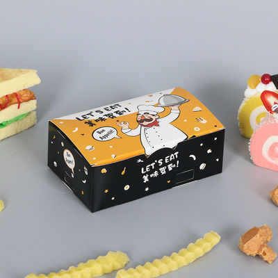 Su geçirmez OilProof C1S C2S Art Paper Snack Ambalaj Kutusu PE Kaplama