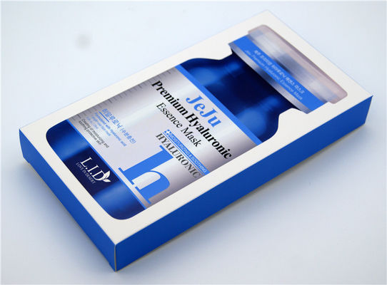 Essence Mask 300gsm Silver Board Baskılı Kozmetik Kutuları Logo Baskılı