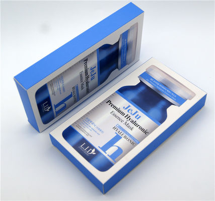 Essence Mask 300gsm Silver Board Baskılı Kozmetik Kutuları Logo Baskılı