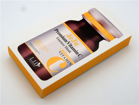 Essence Mask 300gsm Silver Board Baskılı Kozmetik Kutuları Logo Baskılı