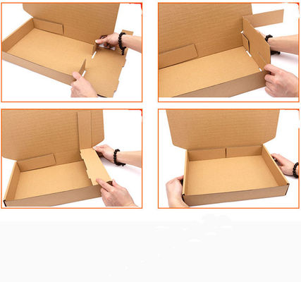 Katlama Oluklu PMS Giyim Hediye Kutusu Özel Logo Posta Gönderimi