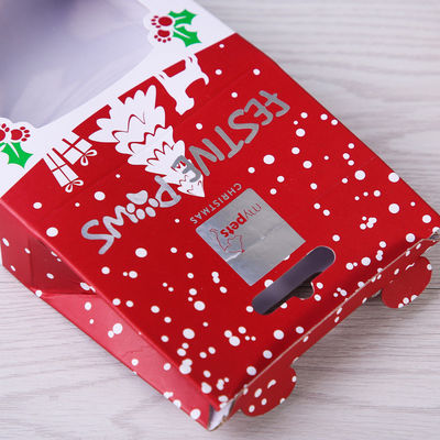 Yaratıcı Sunum Ambalajı CMYK Pencereli Hediye Kutuları Özel Logo