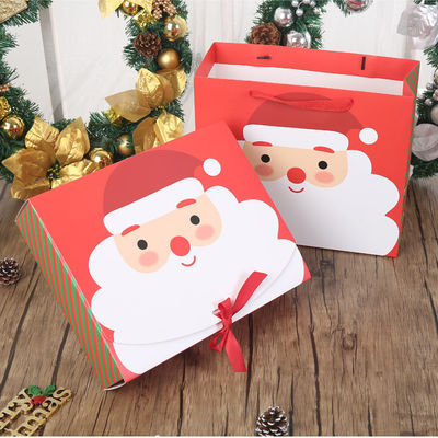 Evrensel C2S Sanat Kağıdı Kozmetik Ambalaj Kutusu Noel Dekorasyonu