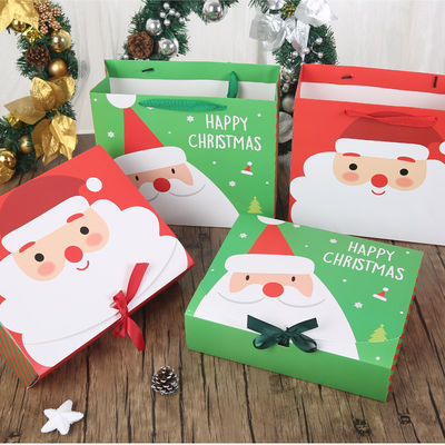 Evrensel C2S Sanat Kağıdı Kozmetik Ambalaj Kutusu Noel Dekorasyonu