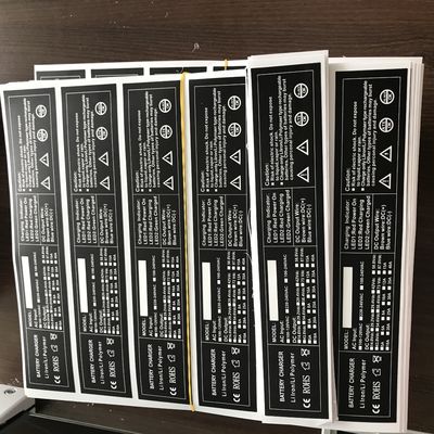 Fildişi Kağıt Yapışkanlı Baskı Suyu Şarap Cam Şişe Etiket Etiket