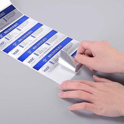 Kendinden Yapışkanlı Su Geçirmez Yazdırılabilir pantone Özel Ambalaj Çıkartmalar