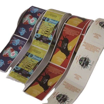 BOPP Polyester İlaç Özel Etiket Çıkartmaları Kendinden Yapışkanlı