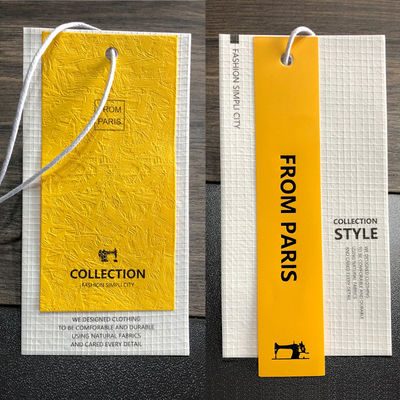 CMYK Kişiselleştirilmiş Askı Etiketi