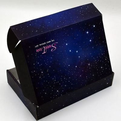 El Yapımı Mücevher 350g Craft Ambalaj Kutuları PMS CMYK Baskı