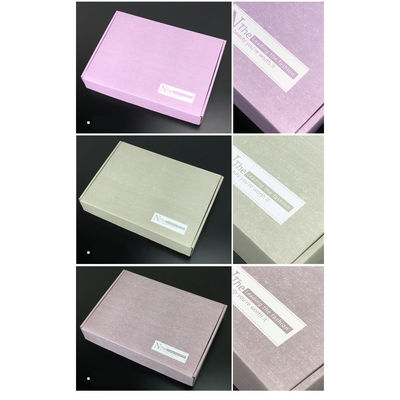 Lüks Katlanabilir 25 * 12 * 7cm Oluklu Mukavva Kutu Uçak Nakliye