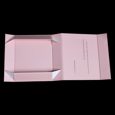 Lüks Pembe Sert 1000g Karton Katlanabilir Ambalaj Kutusu Kitap Şekilli